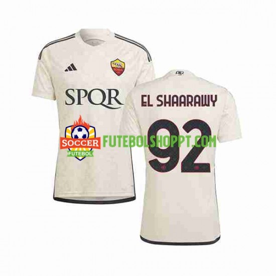 Camisola Homem AS Roma El Shaarawy 92 Alternativa Equipamento 2023-2024 Manga Curta