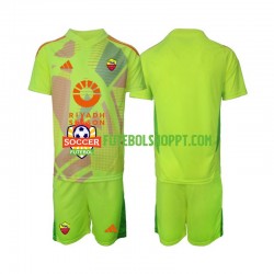 Camisola Júnior AS Roma Guarda-redes Alternativa Equipamento 2024-2025 Manga Curta