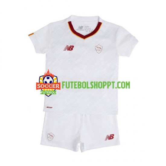 Camisola Júnior AS Roma Alternativa Equipamento 2022-2023 Manga Curta