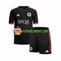 Camisola Júnior AS Roma Terceiro Equipamento 2023-2024 Manga Curta Camisola Júnior AS Roma Terceiro Equipamento 2023-2024 Manga Curta