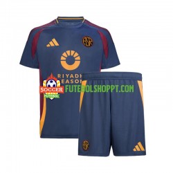 Camisola Júnior AS Roma Terceiro Equipamento 2024-2025 Manga Curta