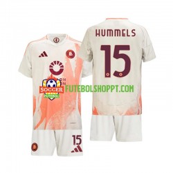 Camisola Júnior AS Roma Mats Hummels 15 Alternativa Equipamento 2024-2025 Manga Curta