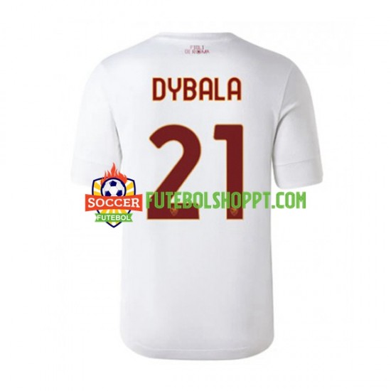 Camisola Homem AS Roma Paulo Dybala 21 Alternativa Equipamento 2022-2023 Manga Curta