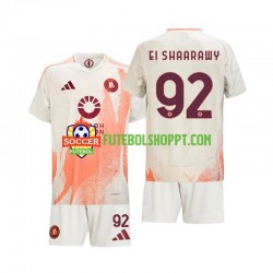 Camisola Júnior AS Roma Stephan El Shaarawy 92 Alternativa Equipamento 2024-2025 Manga Curta