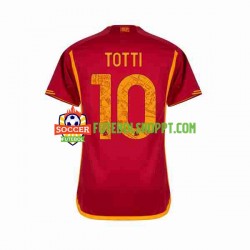 Camisola Homem AS Roma Totti 10 Principais Equipamento 2023-2024 Manga Curta