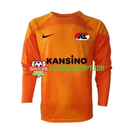 Camisola Homem AZ Alkmaar Guarda-redes Terceiro Equipamento 2022-2023 Manga Comprida