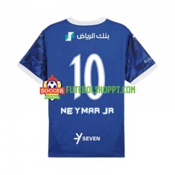 Camisola Homem Al Hilal Neymar JR 10 Principais Equipamento 2024-2025 Manga Curta