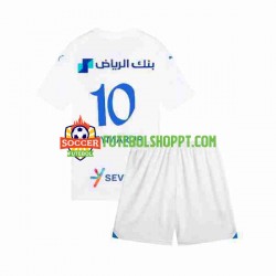 Camisola Júnior Al Hilal Neymar JR 10 Alternativa Equipamento 2023-2024 Manga Curta