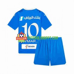 Camisola Júnior Al Hilal Neymar JR 10 Principais Equipamento 2023-2024 Manga Curta