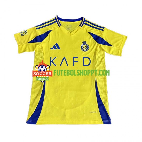 Camisola Homem Al Nassr Principais Equipamento 2024-2025 Manga Curta