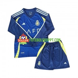 Camisola Júnior Al Nassr Alternativa Equipamento 2024-2025 Manga Comprida