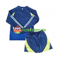 Camisola Júnior Al Nassr Alternativa Equipamento 2024-2025 Manga Comprida