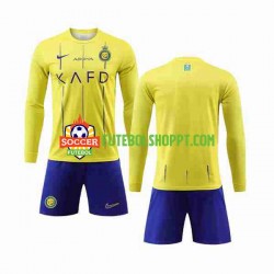 Camisola Júnior Al-Nassr Principais Equipamento 2023-2024 Manga Comprida