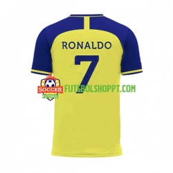 Camisola Homem Al-Nassr Ronaldo 7 Principais Equipamento 2022-2023 Manga Curta