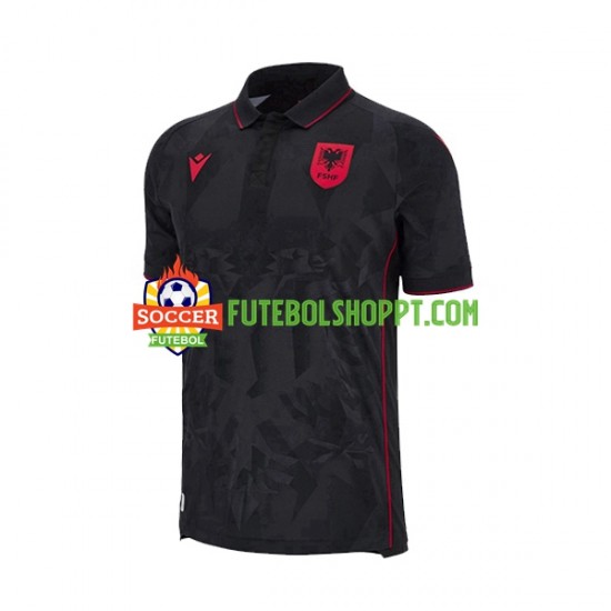Camisola Homem Albânia Terceiro Equipamento 2023 Manga Curta