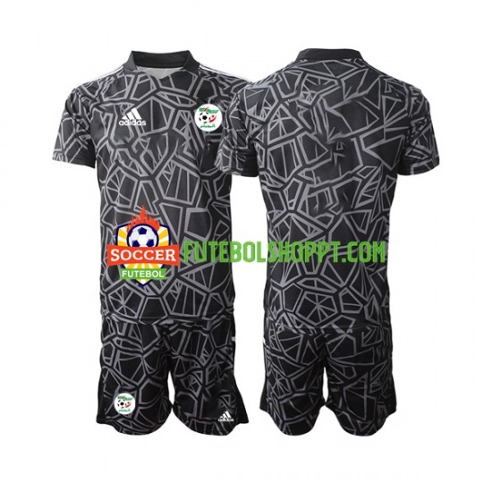Camisola Júnior Argélia Guarda-redes Principais Equipamento 2022 Manga Curta