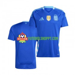 Camisola Homem Argentina Copa America Alternativa Equipamento 2024 Manga Curta