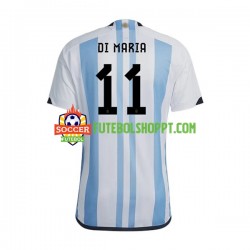 Camisola Homem Argentina Di Maria 11 Principais Equipamento Mundial 2022 Manga Curta