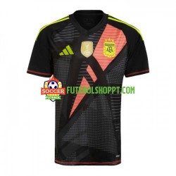 Camisola Homem Argentina Copa America Guarda-redes Principais Equipamento 2024 Manga Curta