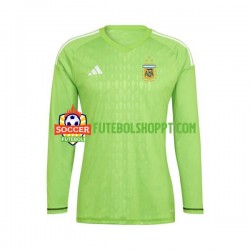Camisola Homem Argentina Guarda-redes Principais Equipamento Copa do Mundo 2022 Manga Comprida