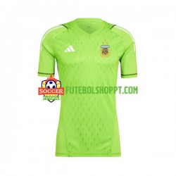 Camisola Homem Argentina Guarda-redes Principais Equipamento Copa do Mundo 2022 Manga Curta