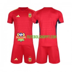 Camisola Júnior Argentina Guarda-redes Alternativa Equipamento Copa do Mundo 2022 Manga Curta