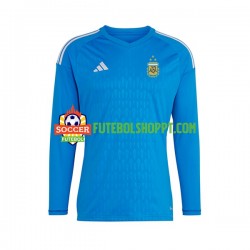 Camisola Homem Argentina Guarda-redes Terceiro Equipamento 2023 Manga Comprida