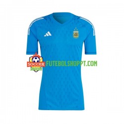 Camisola Homem Argentina Guarda-redes Terceiro Equipamento 2023 Manga Curta