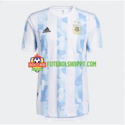 Camisola Homem Argentina 2021 Principais Equipamento Manga Curta