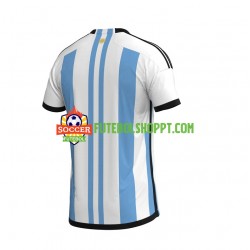 Camisola Homem Argentina Principais Equipamento Mundial 2022 Manga Curta