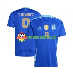 Camisola Homem Argentina Julian Alvarez 9 Alternativa Equipamento 2024 Manga Curta