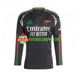 Camisola Homem Arsenal Alternativa Equipamento 2024-2025 Manga Comprida Camisola Homem Arsenal Alternativa Equipamento 2024-2025 Manga Comprida