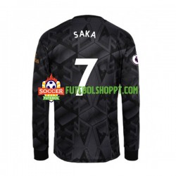 Camisola Homem Arsenal Bukayo Saka 7 Alternativa Equipamento 2022-2023 Manga Comprida