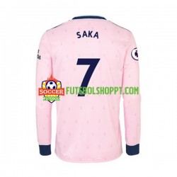 Camisola Homem Arsenal Bukayo Saka 7 Terceiro Equipamento 2022-2023 Manga Comprida