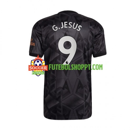 Camisola Homem Arsenal Gabriel Jesus 9 Alternativa Equipamento 2022-2023 Manga Curta