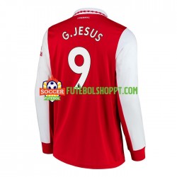 Camisola Homem Arsenal Gabriel Jesus 9 Principais Equipamento 2022-2023 Manga Comprida