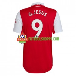 Camisola Homem Arsenal Gabriel Jesus 9 Principais Equipamento 2022-2023 Manga Curta