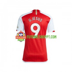 Camisola Homem Arsenal Gabriel Jesus 9 Principais Equipamento 2023-2024 Manga Curta