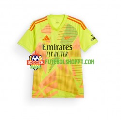 Camisola Homem Arsenal Guarda-redes Principais Equipamento 2024-2025 Manga Curta