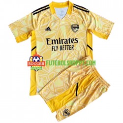 Camisola Júnior Arsenal Guarda-redes Principais Equipamento 2022-2023 Manga Curta
