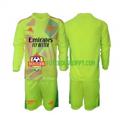 Camisola Júnior Arsenal Guarda-redes Principais Equipamento 2024-2025 Manga Comprida