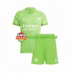 Camisola Júnior Arsenal Guarda-redes Terceiro Equipamento 2023-2024 Manga Curta Camisola Júnior Arsenal Guarda-redes Terceiro Equipamento 2023-2024 Manga Curta