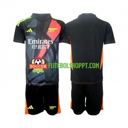 Camisola Júnior Arsenal Guarda-redes Terceiro Equipamento 2024-2025 Manga Curta