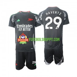 Camisola Júnior Arsenal Havertz 29 Alternativa Equipamento 2024-2025 Manga Curta