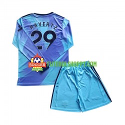 Camisola Júnior Arsenal Havertz 29 Terceiro Equipamento 2024-2025 Manga Comprida