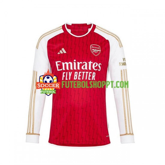 Camisola Homem Arsenal Principais Equipamento 2023-2024 Manga Comprida