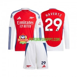 Camisola Júnior Arsenal Kai Havertz 29 Principais Equipamento 2024-2025 Manga Comprida