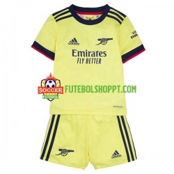 Camisola Júnior Arsenal Alternativa Equipamento 2021-2022 Manga Curta