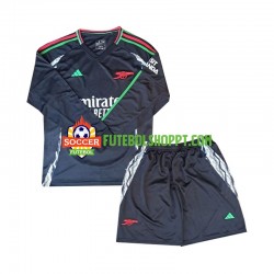 Camisola Júnior Arsenal Alternativa Equipamento 2024-2025 Manga Comprida