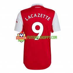Camisola Homem Arsenal Lacazette 9 Principais Equipamento 2022-2023 Manga Curta